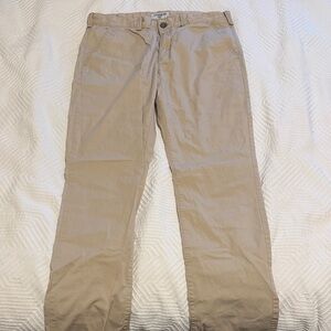 Men's Express Finn Slim Fit Khaki Pants - 32X32